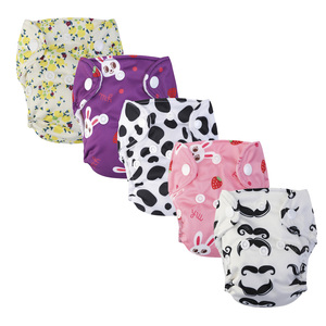 Couche lavable en microfibre THX pour nouveau-né, réutilisable, avec motif imprimé, soldes à prix réduit - Product Image 1