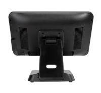 Yeni Katlanabilir 15.6 İnç Dokunmatik Ekranlı POS Terminali, LED8-VFD-11.6 İnç 2. Ekranlı, Yemek Servisi Ödeme Noktası için Kasa Sistemi