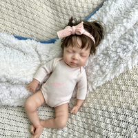 Poupées de rebirth en silicone de 12 pouces pour bébés, poupées réaliste pour filles, jouets compagnons pour tout-petits