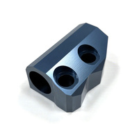 High-precision Thread Cutting Cnc Machining Aluminum Accessory Low Scrap Rates Grey purple Anodized Motor Part Strict Tolerance