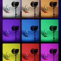 Nouvelle lampe de photographie de beauté YM300BI RGB à température de couleur réglable 51-100W 241V-380V pour diffusion en direct et éclairage d'appoint