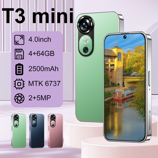 Cheapest Phone Android 4&5G Mobile MINI Very Small Size and Smart Mobile Phones with 4.0 Inch IPS Screen and What's App