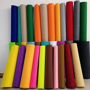 Natural Wool Felt Hard Pressed Thick Medium Korean Hard Felt Fabric Polyester 1.2mm 3mm Colorful Crafting Hard Korean Felt