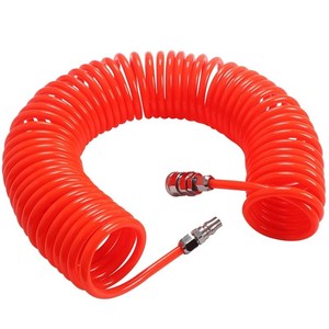 สายลมนิวเมติก Ruilang Pneumatics PU Spring Tube ขนาด 6 8 10 12 มม. สายลมแรงดันสูงสำหรับเครื่องอัดอากาศ แบบยืดหดได้ - Product Image 2
