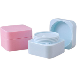 Custom Empty Label 1oz 10g 20g UV Nail Gel Powder Cream Luxury PP Extension <b>Jars</b> Durable Pink Blue <b>Plastic</b> Cosmetic <b>Jars</b> - Product Image 4