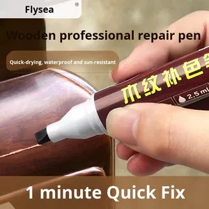 Pena Cat Berbasis Minyak Yueyang Warna Walnut Rosewood untuk Perbaikan Serat Kayu Furnitur - Pena Perbaikan Buatan Produsen China Grosir - Product Image 4