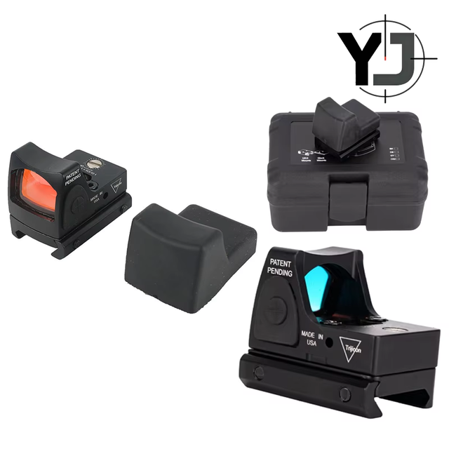 High Quality Durable Metal & Steel Red Light Laser Sights for Hunting Slingshots Including Base and Stand