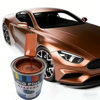 Vente en gros usine : Revêtement liquide acrylique 1K à base de cuivre perlé pour automobile, meubles et plastique, résistant aux intempéries, pour fer