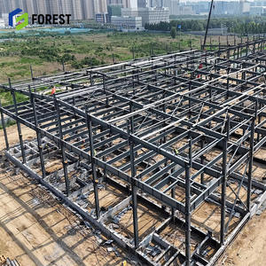 Entrepôt industriel préfabriqué en structure métallique, bâtiment d'atelier métallique robuste pour usine de fabrication - Product Image 2