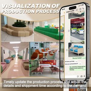 Sofá Moderno para Sala de Espera de <span class=keywords><strong>Hospital</strong></span>, Cuero de Grado Médico, Diseñado para Clínicas Médicas de Maternidad, Bebés y Niños y Hospitales - Product Image 4