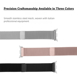 ساعة سامسونج غالاكسي ميلانيزي من الفولاذ المقاوم للصدأ 8 44 حزام/40 سوار رياضي ناعم صديق للبشرة سوار للرجال والنساء - Product Image 4