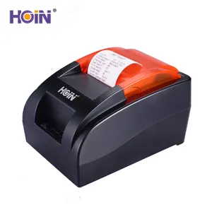 Hoin Terlaris BIS Bersertifikasi USB + Port RJ11 58Mm Mini Penerimaan POS Printer Thermal Murah