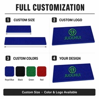 Tapis de bar en PVC souple conçu sur mesure de vente chaude 100 pièces quantité minimale de commande sous-verre de boisson en caoutchouc écologique pour le vin et le Cocktail