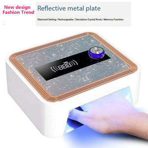 Lampe à ongles UV LED sans fil 48W rechargeable, sécheuse de vernis gel diamant pour fournitures de manucure professionnelles - Product Image 4