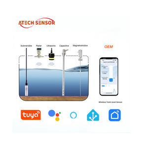 Atech AT201R Tuya Smart life App LCD-Anzeige Temperatur zeit anzeige Wasserstands anzeige Ultraschall-Kraftstofftank-Füllstand sensor - Product Image 1