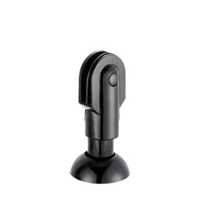 Xinshengfa Bathroom Partition Hardware Kit Black Nylon Support Legs Hinges Locks <b>Brackets</b> For Public Restrooms - Product Image 5