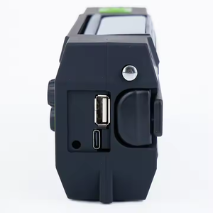 Портативное аварийное радио AM/FM/NOAA с функцией оповещения о погоде, солнечной батареей, динамо-зарядкой и фонариком - Product Image 5