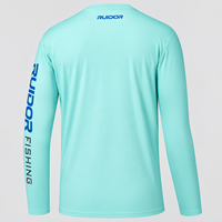Chemise de pêche pour homme avec logo personnalisé, protection UV UPF 50+, manches longues, séchage rapide, respirante, polyester et élasthanne, jersey de pêche