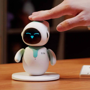 Jouets robots intelligents <span class=keywords><strong>Eilik</strong></span> avec animations émotionnelles abondantes, mini-jeux, votre compagnon interactif de bureau parfait - Product Image 2