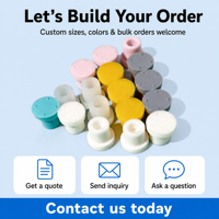 Fabricant de caoutchouc OEM ODM – Passants en caoutchouc néoprène, EPDM et silicone, ronds, à trou ouvert ou obturé, sur mesure