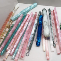 Tiges acryliques colorées 100% PMMA découpées sur mesure pour pinceaux de maquillage, poignées de stylos à bille, queues de billard, poignées de tiroirs, tiges en plastique