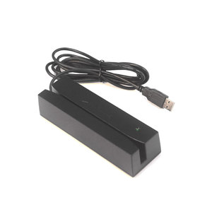 Sáng tạo dual-đầu Mini POS Reader 1 2 3 theo dõi OPOS jpos USB từ sọc đầu đọc thẻ - Product Image 1