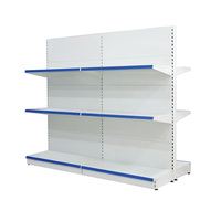 Aangepaste Supermarkt Fruit/Produceren Display Plank/Planken Met Spiegel Top