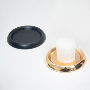 Plateau anti-gouttes pour bougies, porte-bougie en métal pour bougies piliers, pour intérieur/extérieur, <span class=keywords><strong>cheminée</strong></span>, décoration <span class=keywords><strong>de</strong></span> chambre et <span class=keywords><strong>de</strong></span> salon - Product Image 2