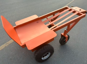 手动托盘车 电动不锈钢工具车 CE 认证 1000 公斤负载能力 易于移动 汽车拖车手推车 充气式 - Product Image 3