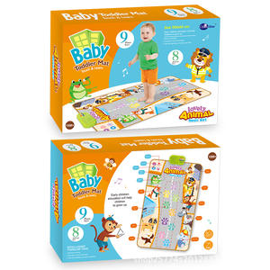 <span class=keywords><strong>Tapis</strong></span> <span class=keywords><strong>de</strong></span> piano aux sons d'animaux pour les tout-petits Couverture en coton <span class=keywords><strong>de</strong></span> 2cm d'épaisseur avec musique Touch Play and Dancing Features Cadeau pour garçons et filles - Product Image 6