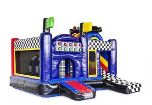 <span class=keywords><strong>Château</strong></span> <span class=keywords><strong>gonflable</strong></span> F1 multijoueur à thème Blue Racing avec ventilateur pour enfants, rebond de voiture de course et toboggan-<span class=keywords><strong>Château</strong></span> <span class=keywords><strong>gonflable</strong></span> - Product Image 3