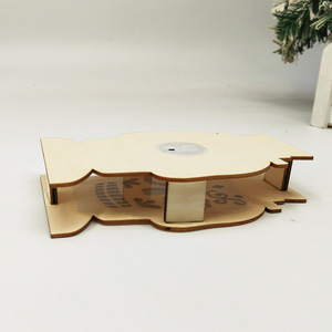 Linternas de Madera de Halloween, Calabaza, Gato, Fantasma, Luz LED, Decoración Artesanal, Decoración para Fiestas en Interiores y Exteriores - Product Image 3