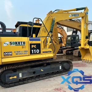 รถขุดตีนตะขาบไฮดรอลิก Komatsu PC110 มือสอง ขนาด 11 ตัน ของแท้จากญี่ปุ่น รุ่นปี 2022 พร้อมเครื่องยนต์ CE/EPA ปั๊ม เกียร์บ็อกซ์ PLC - Product Image 4