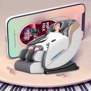 Sillón de Masaje de Gravedad Cero OEM, Sillón Reclinable de Masaje Shiatsu de Lujo <span class=keywords><strong>8D</strong></span> para Todo el Cuerpo, con Capucha de Privacidad y Música para el Hogar - Product Image 4