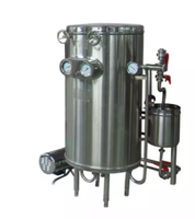 Petite échelle lait/jus/boisson/bière UHT plaque pasteuriseur/Type enroulé liquide lait de soja pasteurisation Machine à vendre