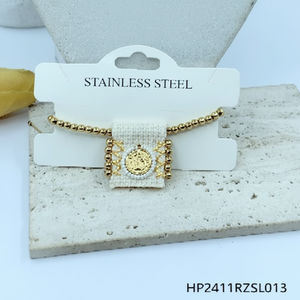 Braccialetto intrecciato fatto a mano in stile Boho per le donne alla moda accessori per feste Casual gioielli - Product Image 1