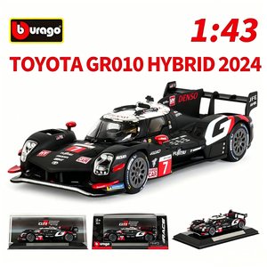 Burago <span class=keywords><strong>1</strong></span>:43 Toyo GR Yaris Rally1 Hybrid WRC, Auto de Juguete de Metal Fundido a Presión, Regalo para Niños y Niñas, Modelo de Colección, Réplica Metálica de Carreras para Niños - Product Image 1