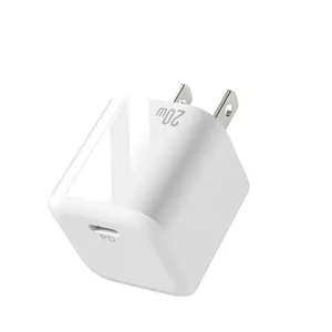 Factory price 2024 Universal PD 12W Usb-C Power Adapter 5V 3A 9V2.4A 12V1.5A EU US Plug 12W Fast Charging Cube Block Usb Original Charger Mobile Phone Accessories