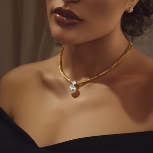 CBBA-1851 Crystal <b>Necklaces</b> Elegant and Luxurious Product - Product Image 3