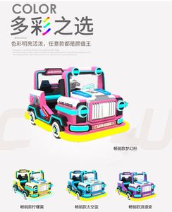 New Children's Recreation Square <b>Car</b> Stall Equipment Big Wheel Electric Bumper Four Wheel Outdoor Leisure Steel Non-<b>Inflatable</b> - Product Image 4
