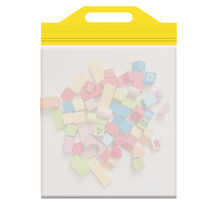 Sac de rangement refermable de grande capacité, rectangulaire, imperméable, de qualité alimentaire, avec poignée élargie, pour l'organisation des vêtements - Product Image 4