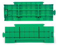 Dalles de sol modulaires en plastique emboîtables pour l'extérieur, pour tente