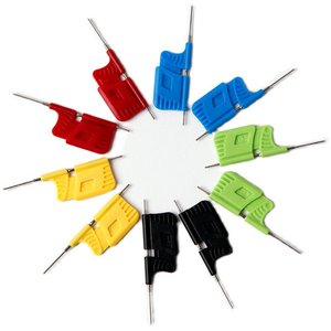 Kit <span class=keywords><strong>de</strong></span> pinces et crochets <span class=keywords><strong>de</strong></span> <span class=keywords><strong>test</strong></span> 10-en-1 Kingst pour analyseur logique - Sondes fines SMD SOP/QFP - Product Image 6