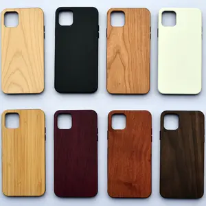 2021新款环保木质手机套适用于Iphone 12 13 Pro Max适用于iPhone 11 12迷你7 8 plus