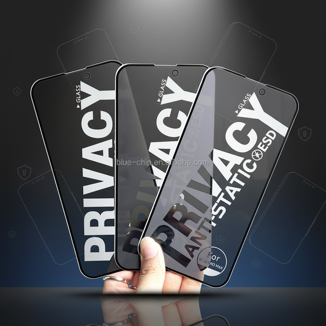 Protection Big Arc 9H Hd Privacy Peep-Proof Mobile Phone Film Screen Protectors for Samsung Galaxy S23 S24 S25 Tempered Glass