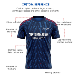 ชุดฟุตบอลอาร์เซนอลแบบกำหนดเองคุณภาพสูง ปี 2026 รับผลิตแบบ OEM ODM - Product Image 6