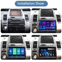 Autoradio Android Lecteur Multimédia Auto Car-play Navigation GPS HD IPS Sans Lecteur DVD pour Toyota Prius 2003 - 2009