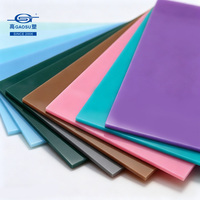 Láminas de Acrílico de Color Opaco de 2mm, 3mm, 5mm, Venta al por Mayor, 4x8 pies (1220x2440mm), Lámina de Acrílico Fundido, Tablero PMMA, Láminas de Plexiglás