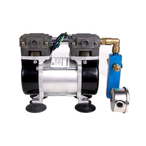 Compressore a pistone senza spazzole per laghetto con pompa a compressore d'aria per uso continuo DC 12V per i sistemi di aerazione solare - Product Image 2