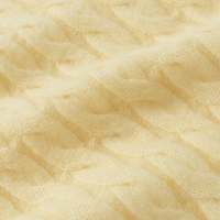 Gilet en cachemire pur à 100 % pour femme, tricoté en maille torsadée, sans manches, col en V, idéal pour la superposition